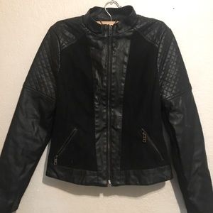 A.N.N black leather jacket
